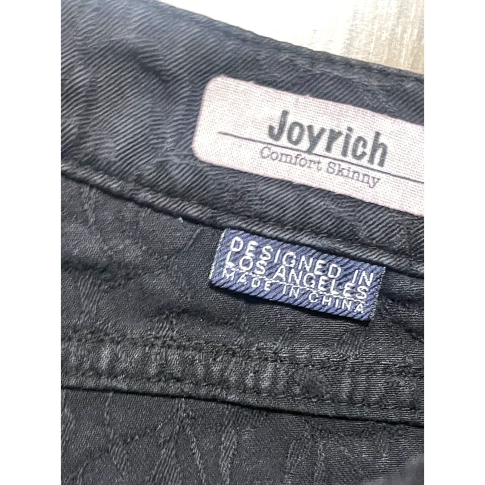 Joyrich Dear John Joyrich Jeans Women 27 Black Denim Comfort Skinny 5-Pocket Size 27" / US 4 / IT 40 - 6 Thumbnail
