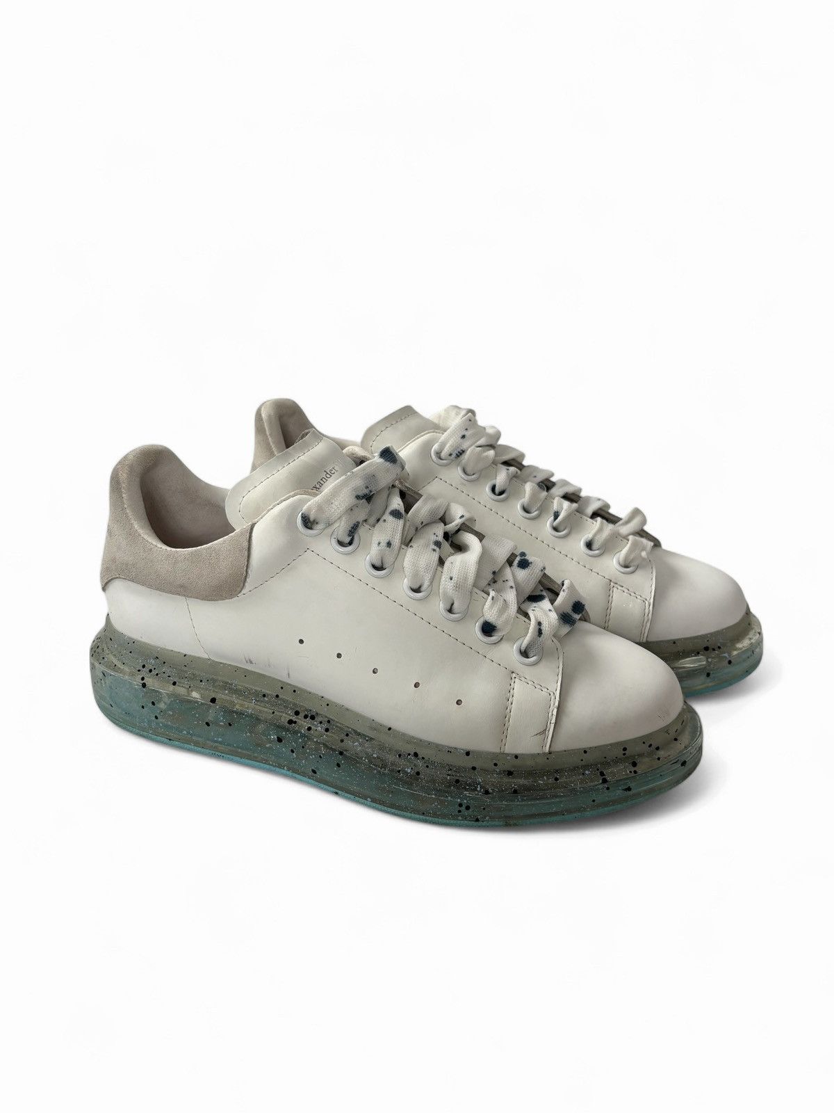 Alexander McQueen Alexander Mcqueen Oversize leather sneakers Size US 9 / IT 39 - 1 Thumbnail