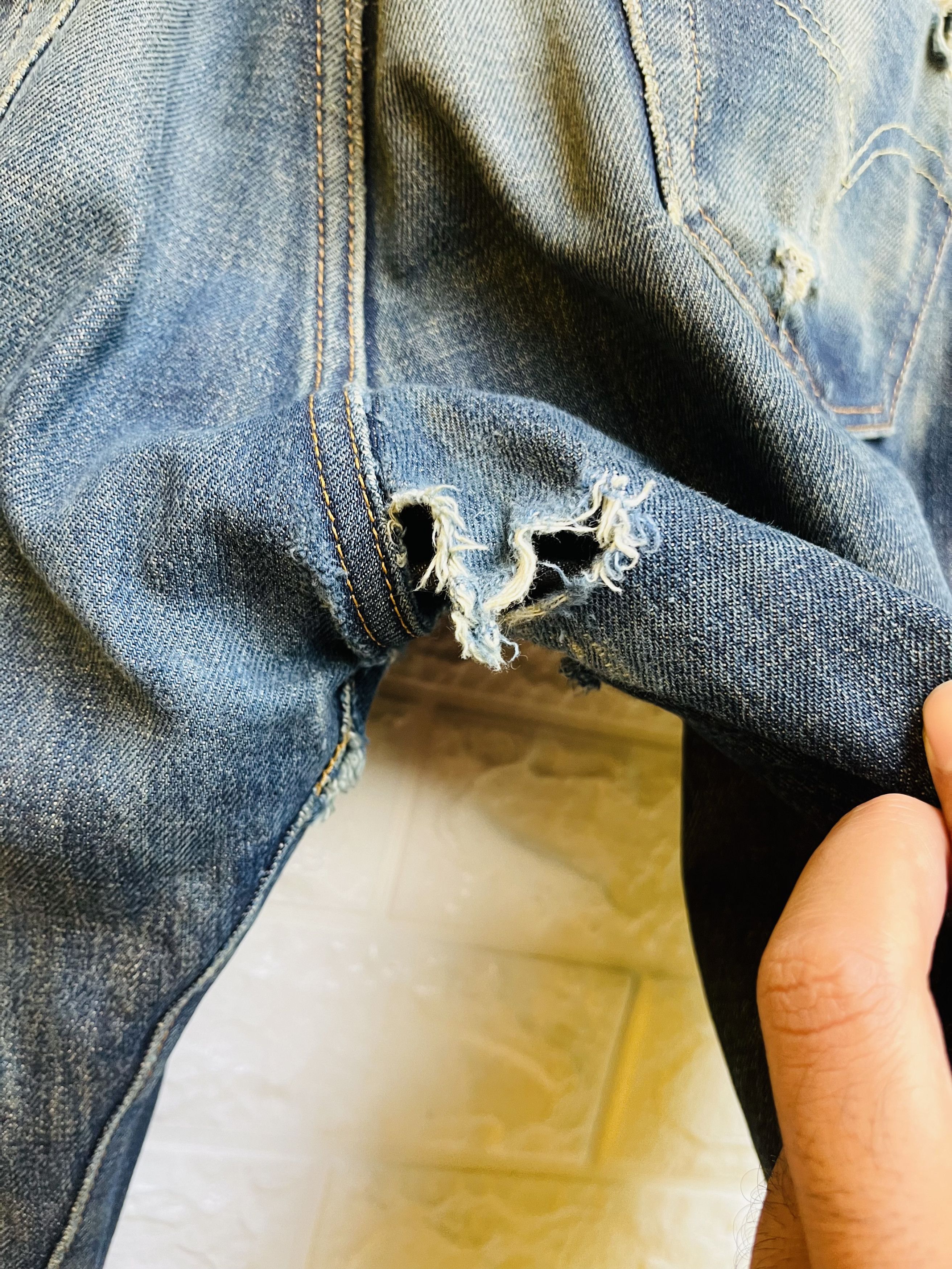Levi's Vintage Clothing Vintage 80s Levis Big E Designer Fashion Style Size US 31 - 15 Thumbnail