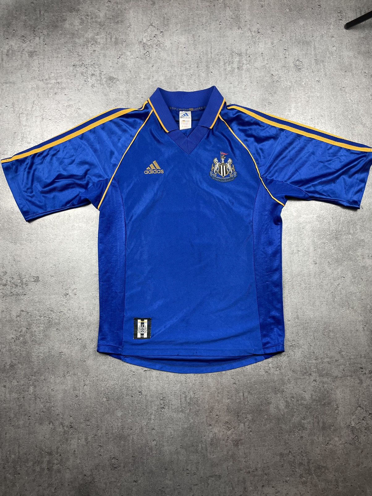 Adidas × Vintage Adidas Newcastle retro 1998 1999 jersey tee away vintage Size US S / EU 44-46 / 1 - 1 Thumbnail