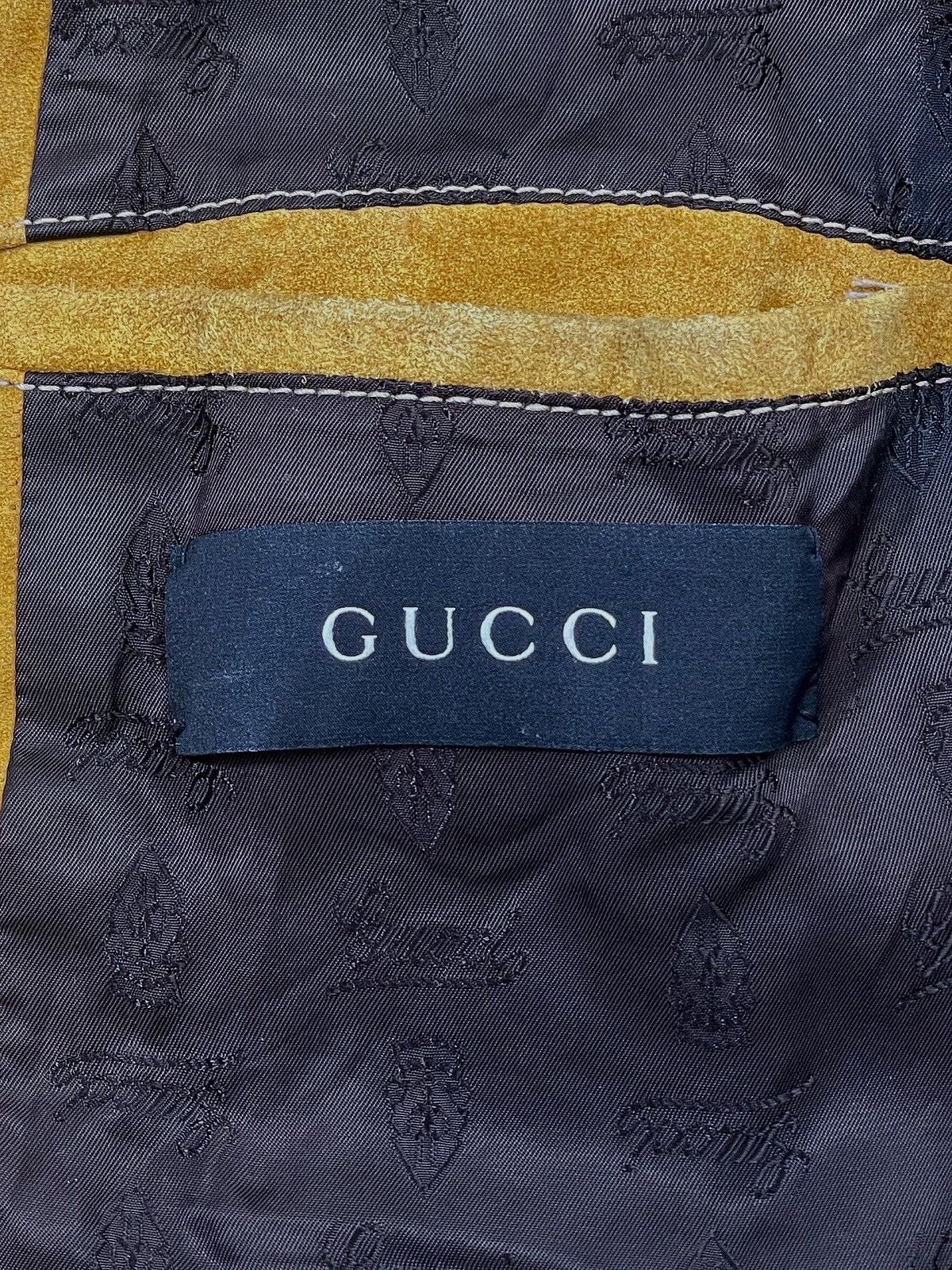 Gucci By Tom Ford SS04 Paneled Suede Jacket Size US S / EU 44-46 / 1 - 10 Thumbnail