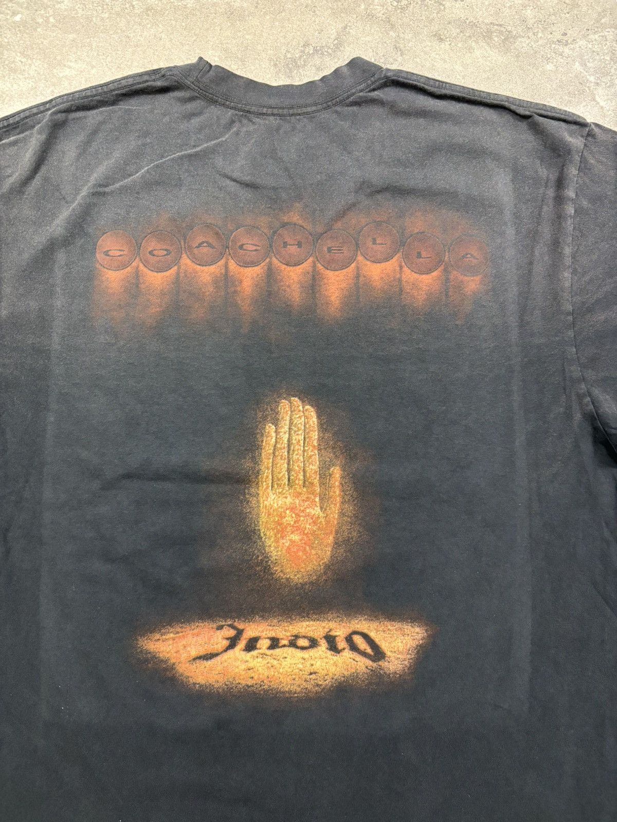 Travis Scott Travis Scott Coachella Exclusive La Flame Utopia Tee, Black Size US M / EU 48-50 / 2 - 7 Thumbnail
