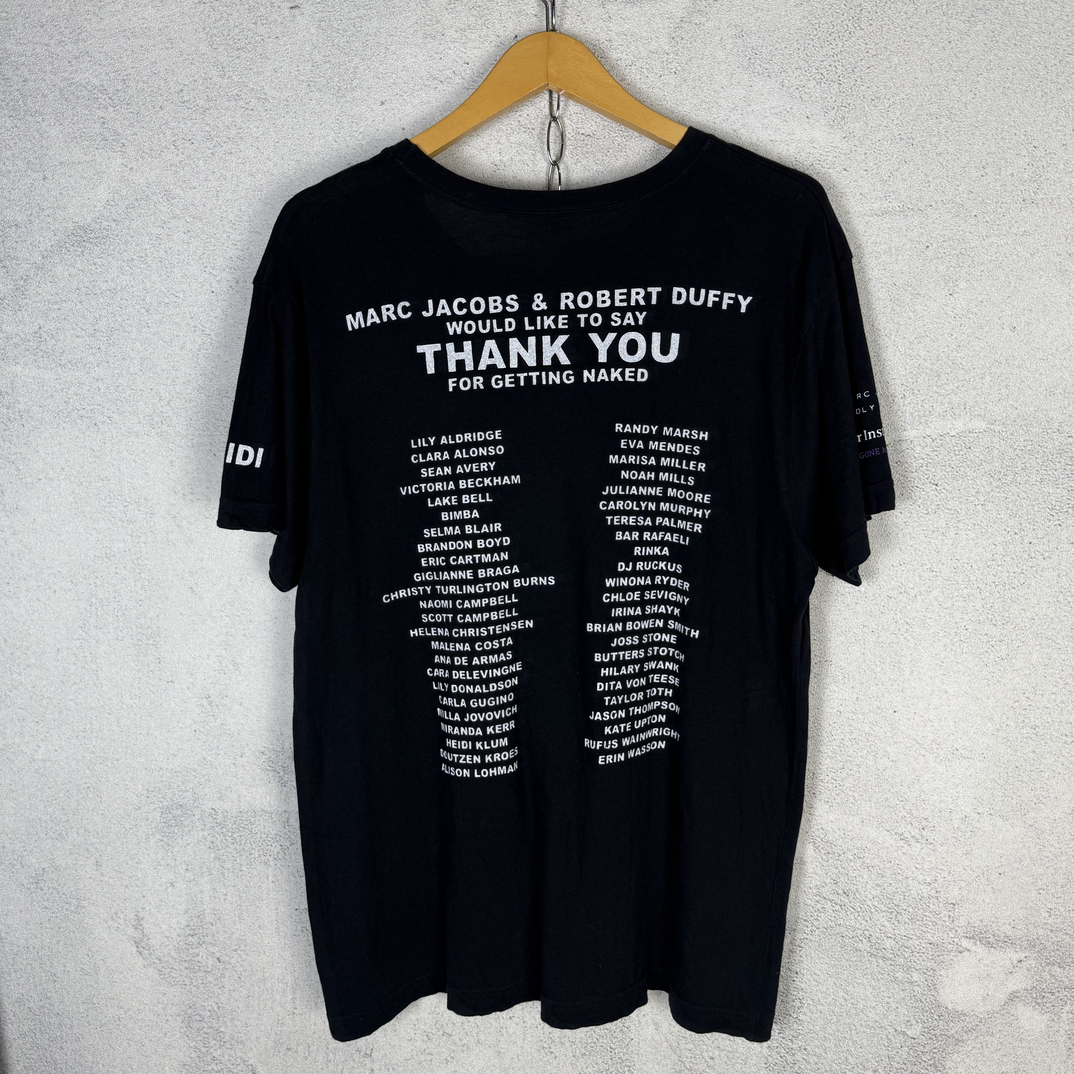 Marc Jacobs Marc Jacobs 'Heidi Klum' Tshirt Size US L / EU 52-54 / 3 - 2 Thumbnail