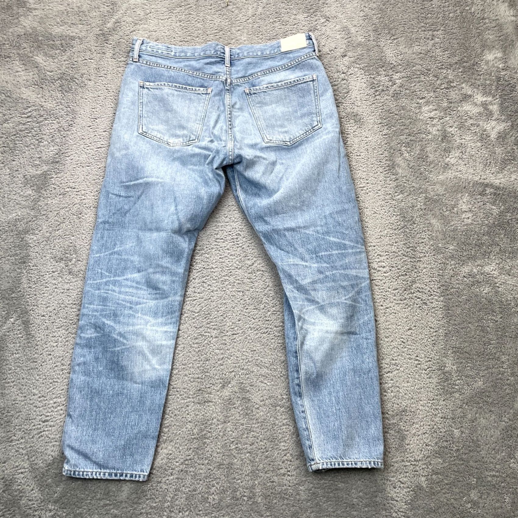 Citizens Of Humanity Citizens of Humanity Jeans Womens 33x27 Blue Liya High Rise Crop Distressed Jeans/Denim City Preppy 5-Pocket Womens Casual Crop丈 Size 24" / US 00 / IT 34 - 7 Thumbnail