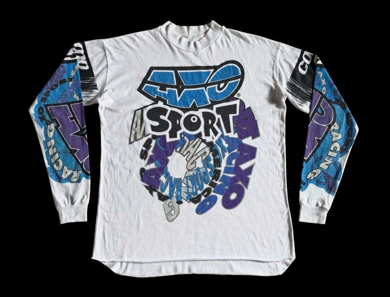 Fox Racing Vintage AXO Sport Racing motocross jersey Size US M / EU 48-50 / 2 - 1 Thumbnail