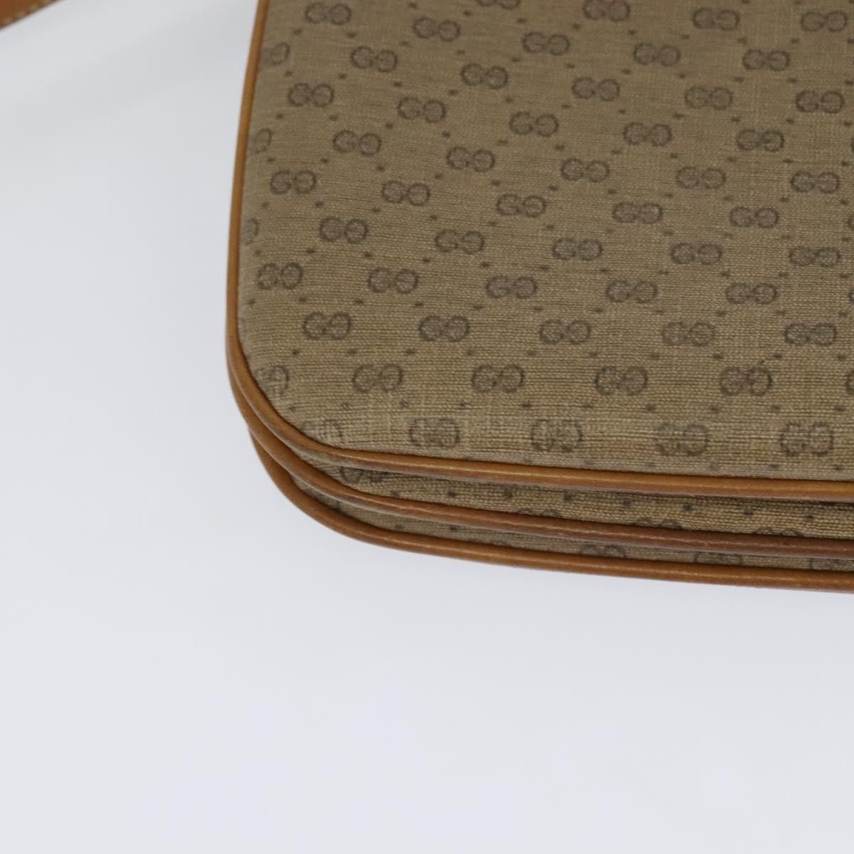Gucci GUCCI Micro GG Supreme Shoulder Bag Pvc Brown Gold 004 106 Size ONE SIZE - 12 Thumbnail