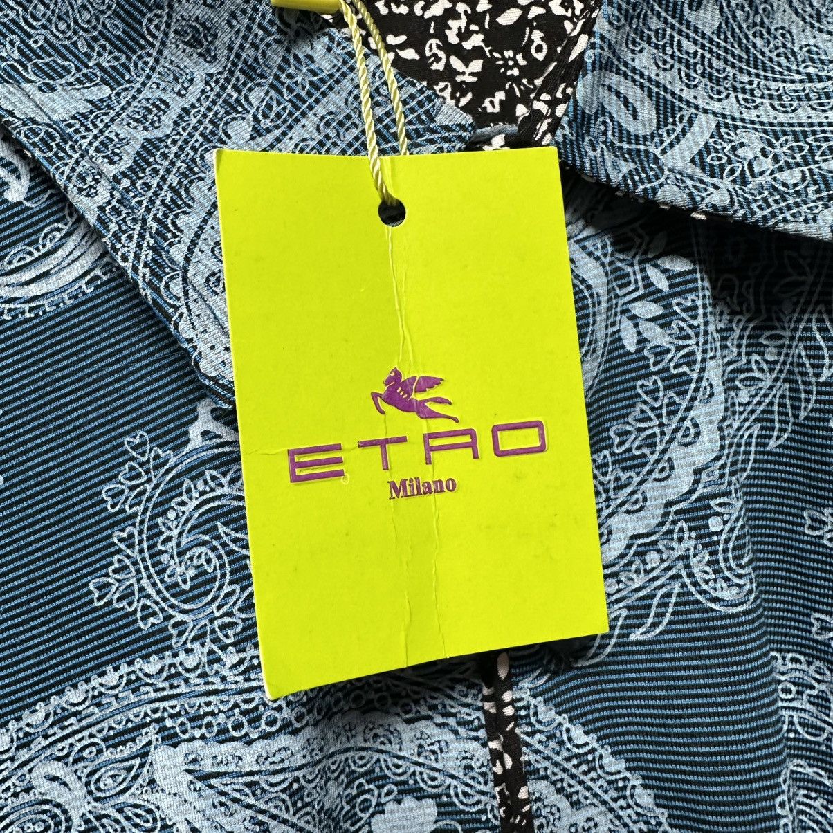 Etro Etro Luxury Shirt Italy Desinger Size US S / EU 44-46 / 1 - 5 Thumbnail