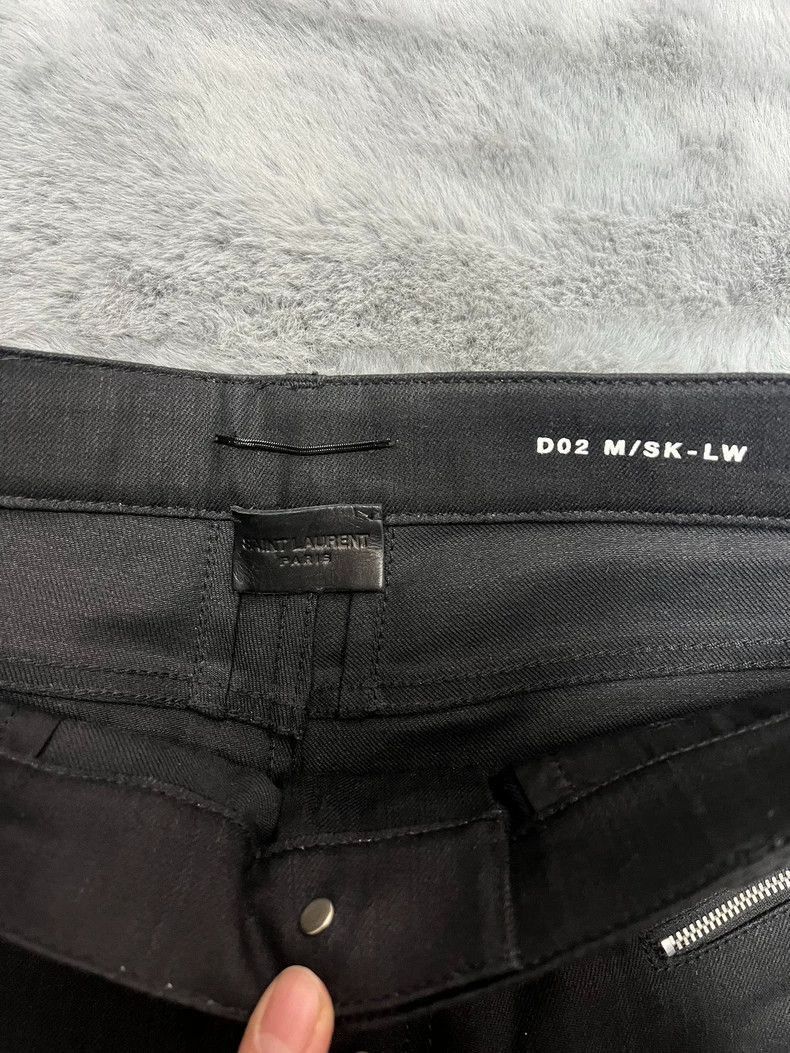Saint Laurent Paris Saint Laurent Black Basic Denim Pants-2506 Size US 32 / EU 48 - 3 Thumbnail