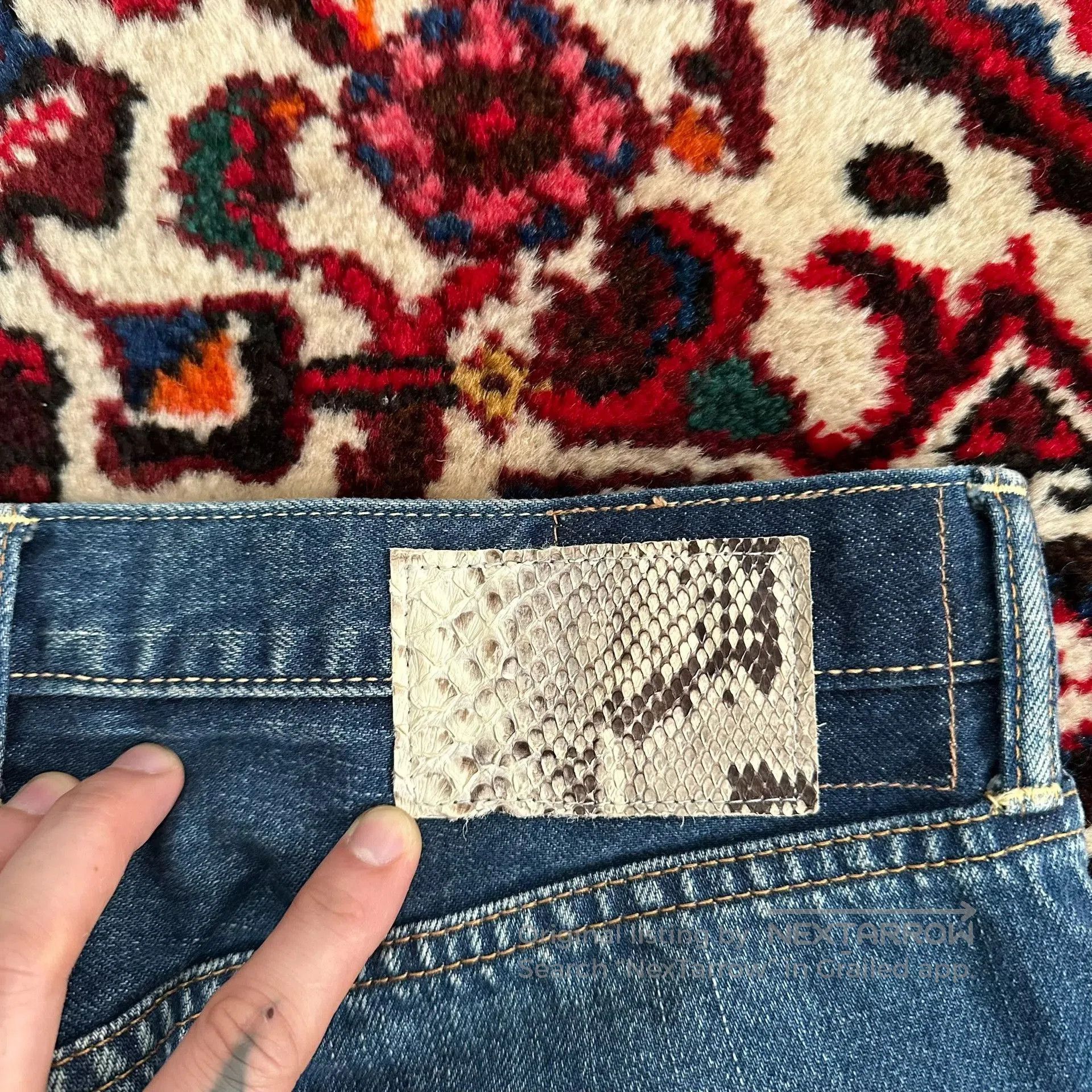 Visvim visvim fluxus denim jeans w32l30. Size US 32 / EU 48 - 7 Thumbnail