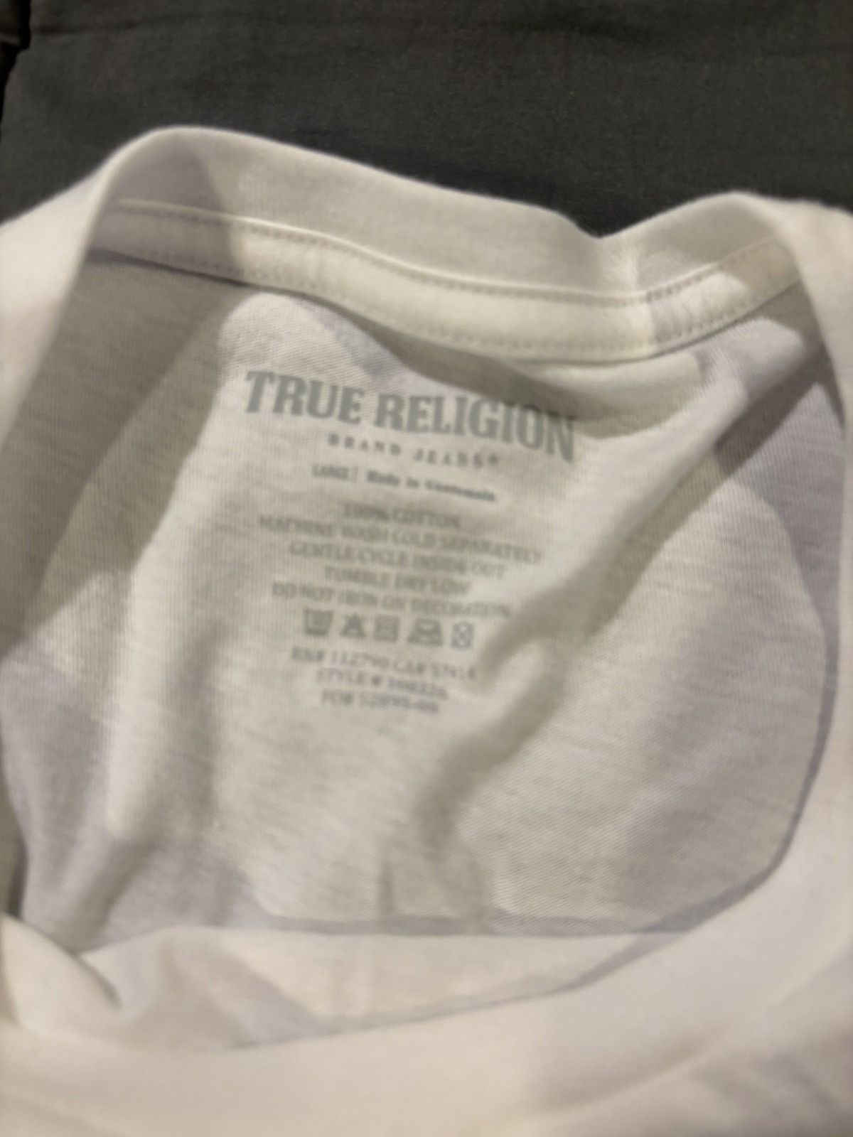 True Religion True Religion White Tee Size Large Size US L / EU 52-54 / 3 - 5 Thumbnail