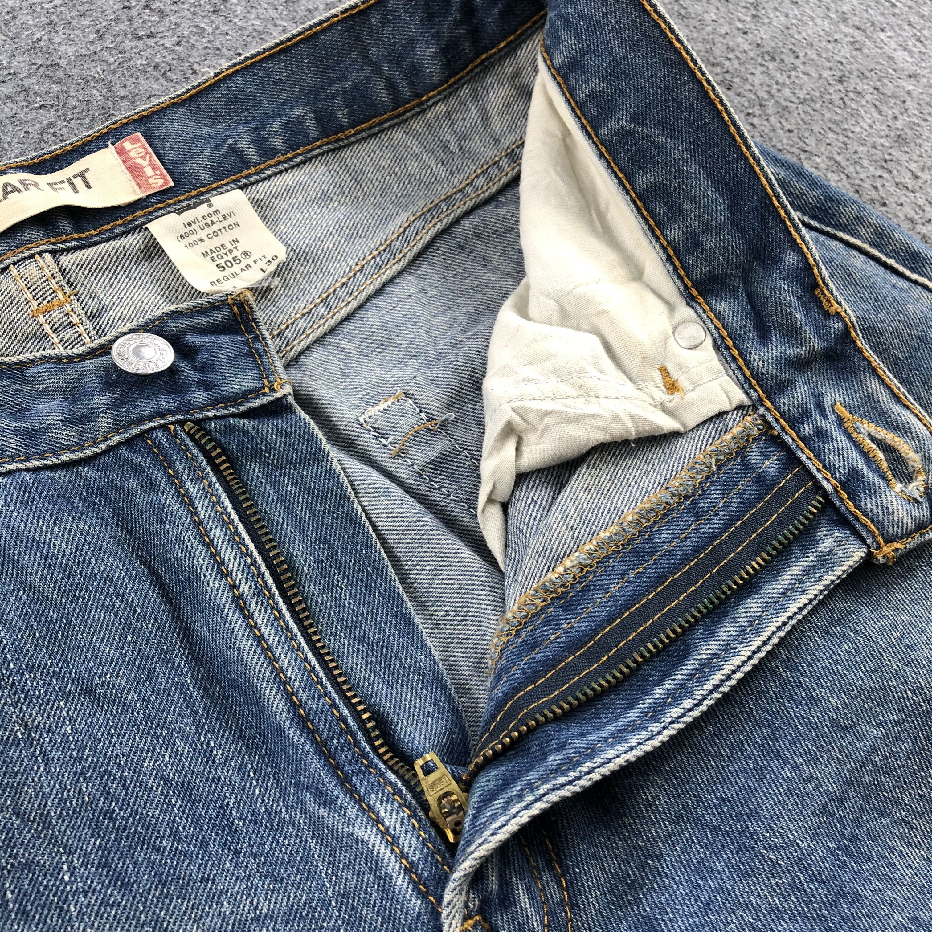 Levi's Vintage Levis 505 Jeans-JM717 Size US 32 / EU 48 - 7 Thumbnail