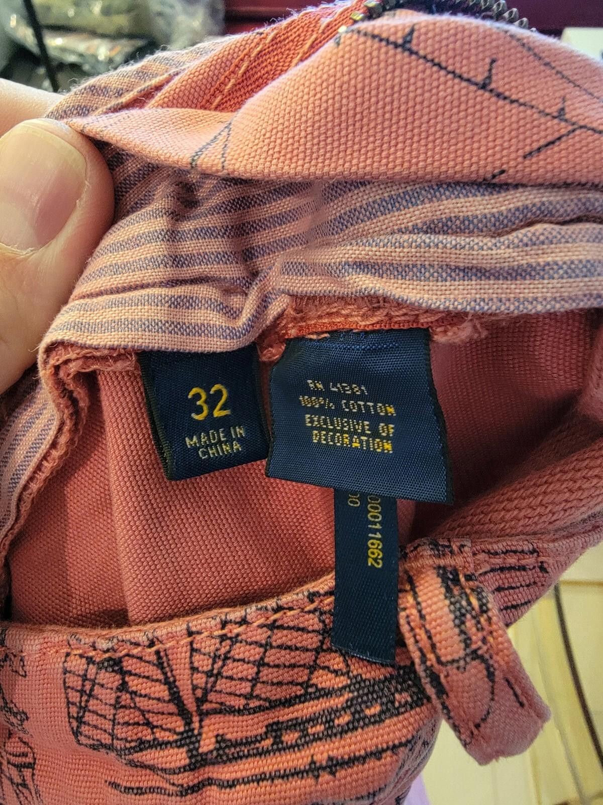 Other Polo Ralph Lauren Sailboat All Over Printed Shorts 32 Size US 32 / EU 48 - 2 Thumbnail