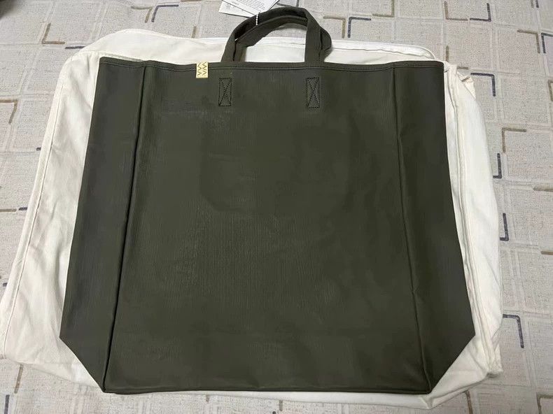 visvim 21 AW MIL TRADER BAG in Olive- DMC