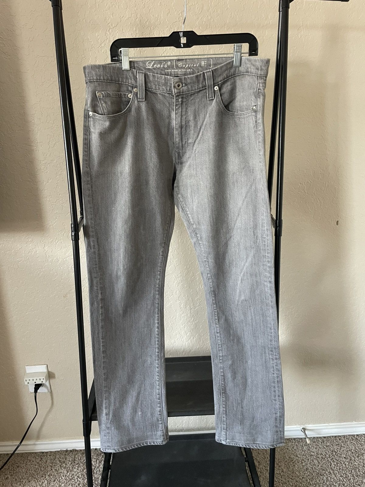 Levi's Made & Crafted Capital E Matchstick Slim Straight jeans Size US 36 / EU 52 - 1 Thumbnail