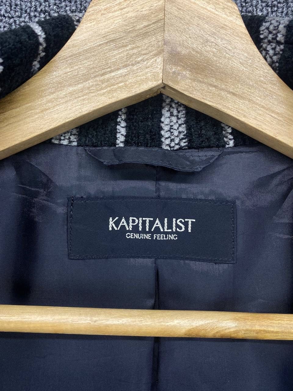 Japanese Brand Vintage Kapitalist Luxury Design Wool Jacket Size US L / EU 52-54 / 3 - 7 Thumbnail