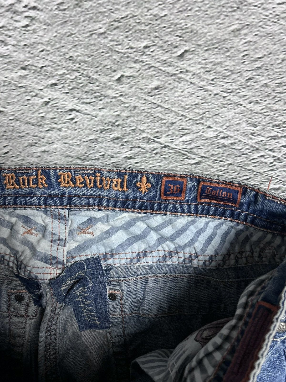 Rock Revival Rock Revival washed jeans Y2K relaxed Tallon Size US 36 / EU 52 - 10 Thumbnail