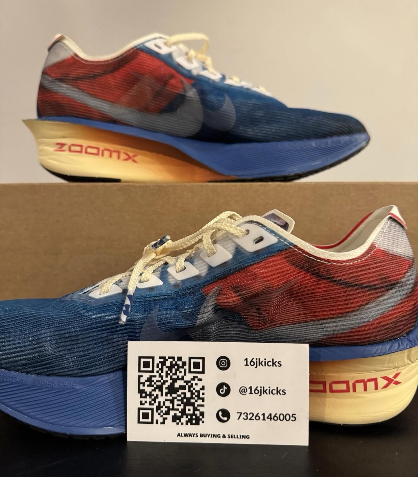 Nike NEW Nike ZoomX VaporFly Next% 4 PRM Montreal Size 7.5 Size US 7.5 / EU 40-41 - 2 Thumbnail
