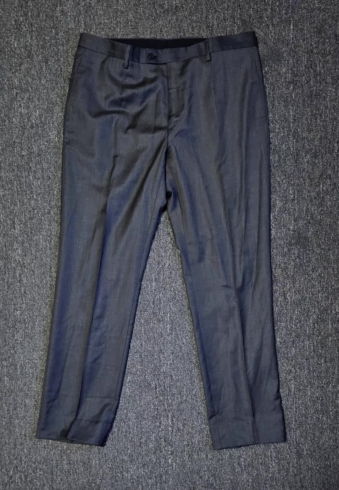 Versace Versace Men's Grey Wool Suit Q4 Size 52R - 5 Thumbnail