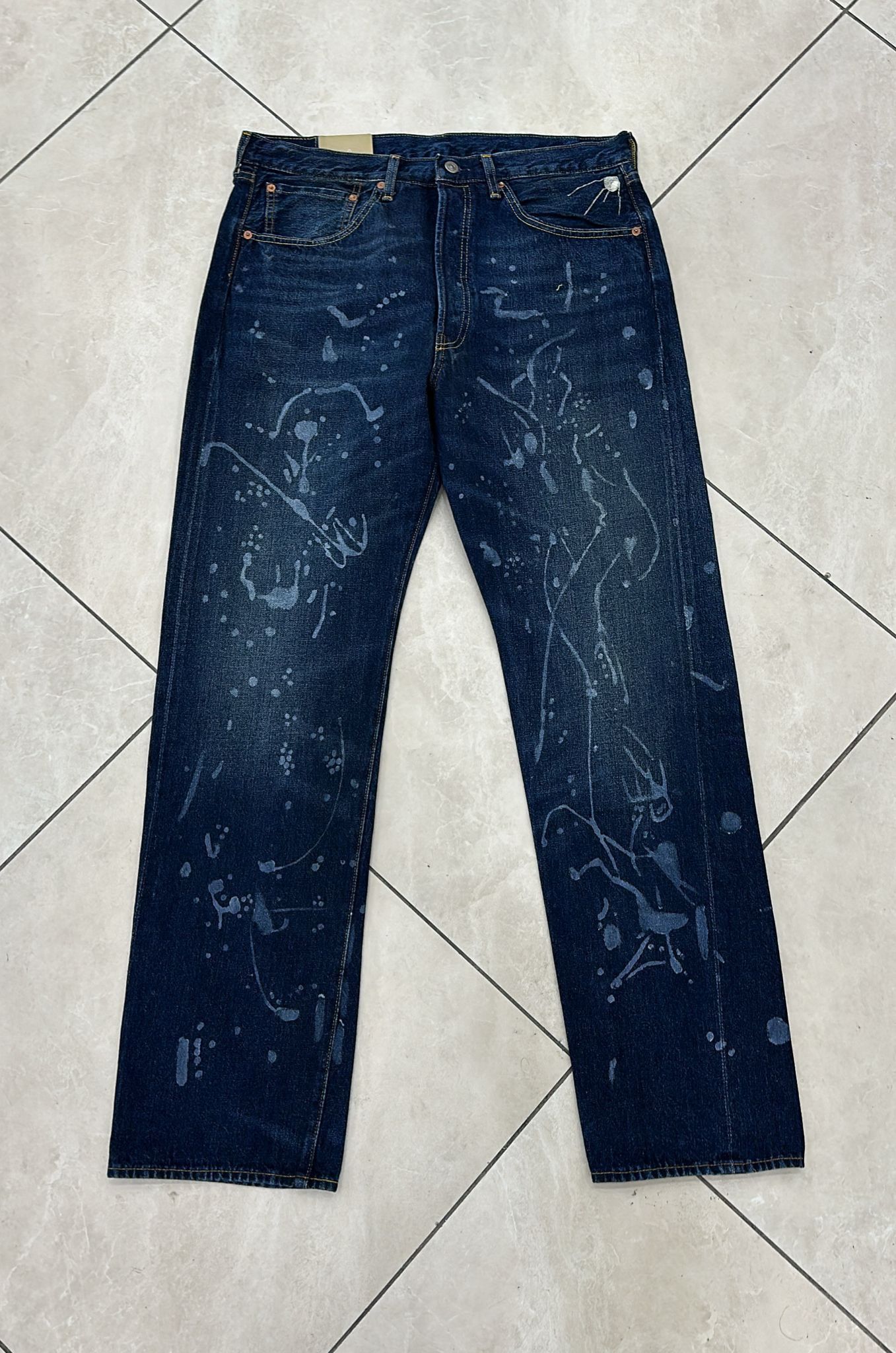 Levi's Vintage Clothing LVC Levi's Vintage Clothing 1955 501XX BigE Selvedge Jeans Size US 34 / EU 50 - 2 Thumbnail