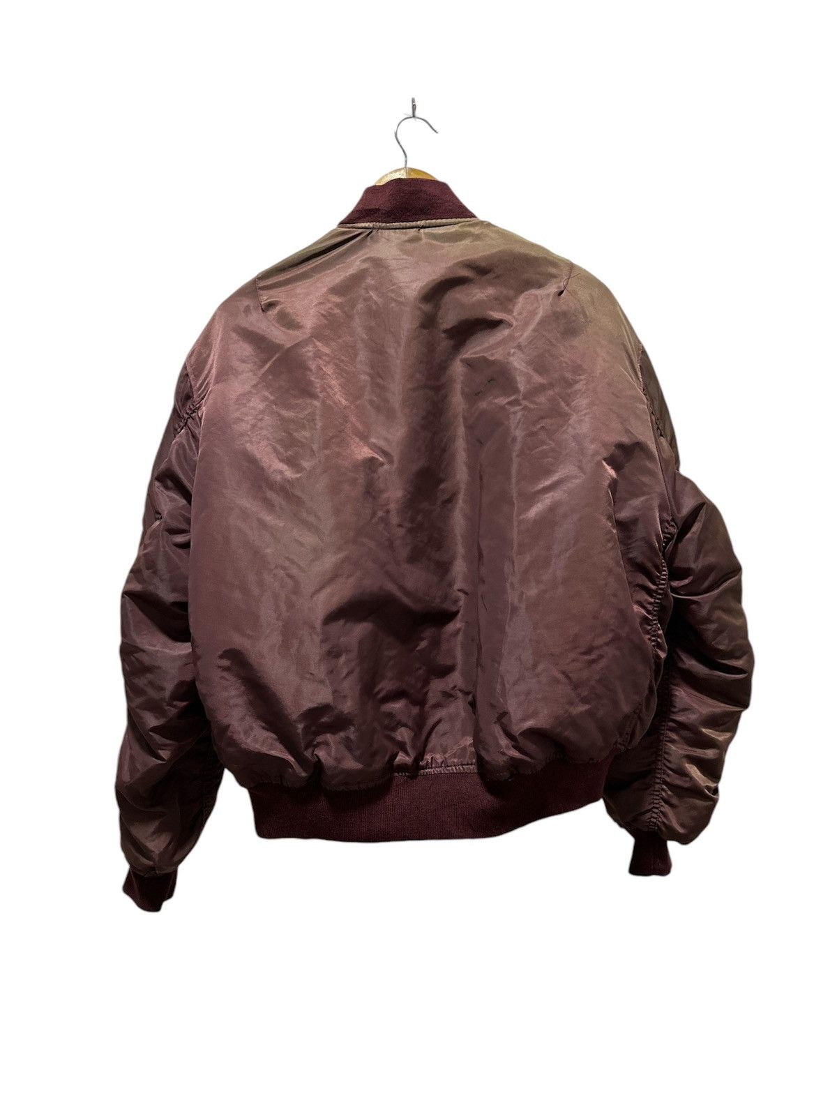 Alpha Industries Vintage Alpha Industries Ma-1 Flight Jacket Design Size US L / EU 52-54 / 3 - 2 Thumbnail