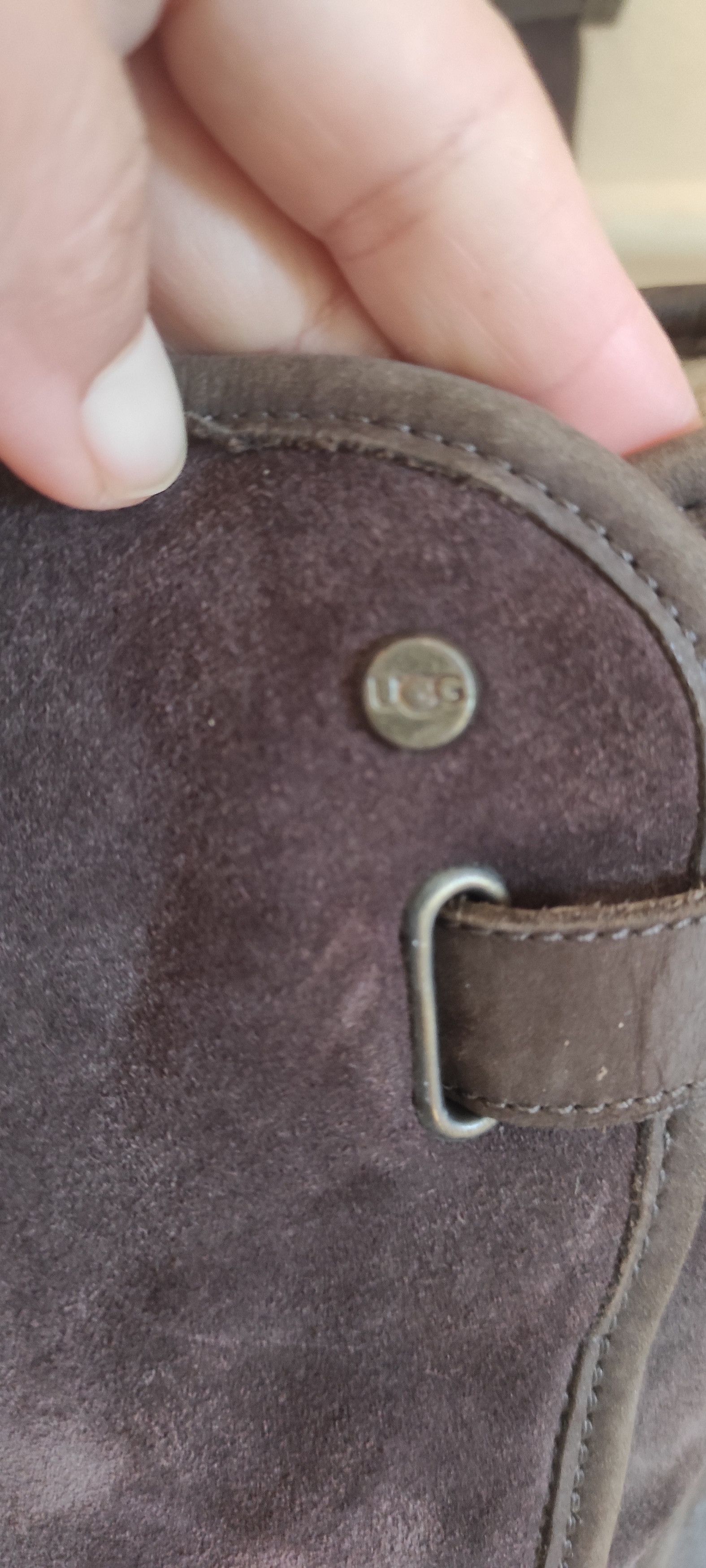 Ugg UGG Simmens Suede Leather Waterproof Shearling Boots Size US 8 / IT 38 - 3 Thumbnail