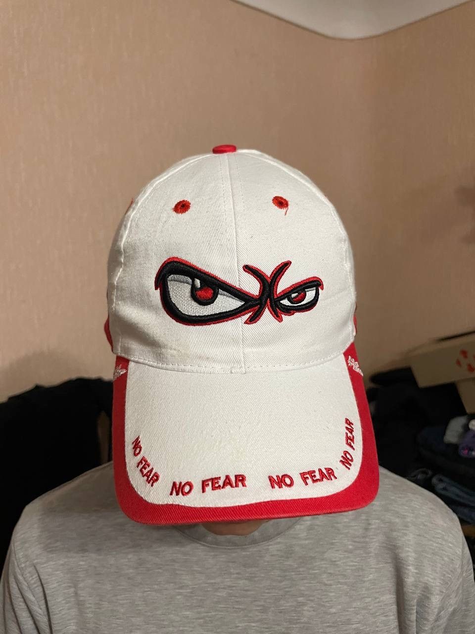 No Fear Vintage No Fear Eyes Surf Style Y2K Cap Hat Size ONE SIZE - 2 Thumbnail