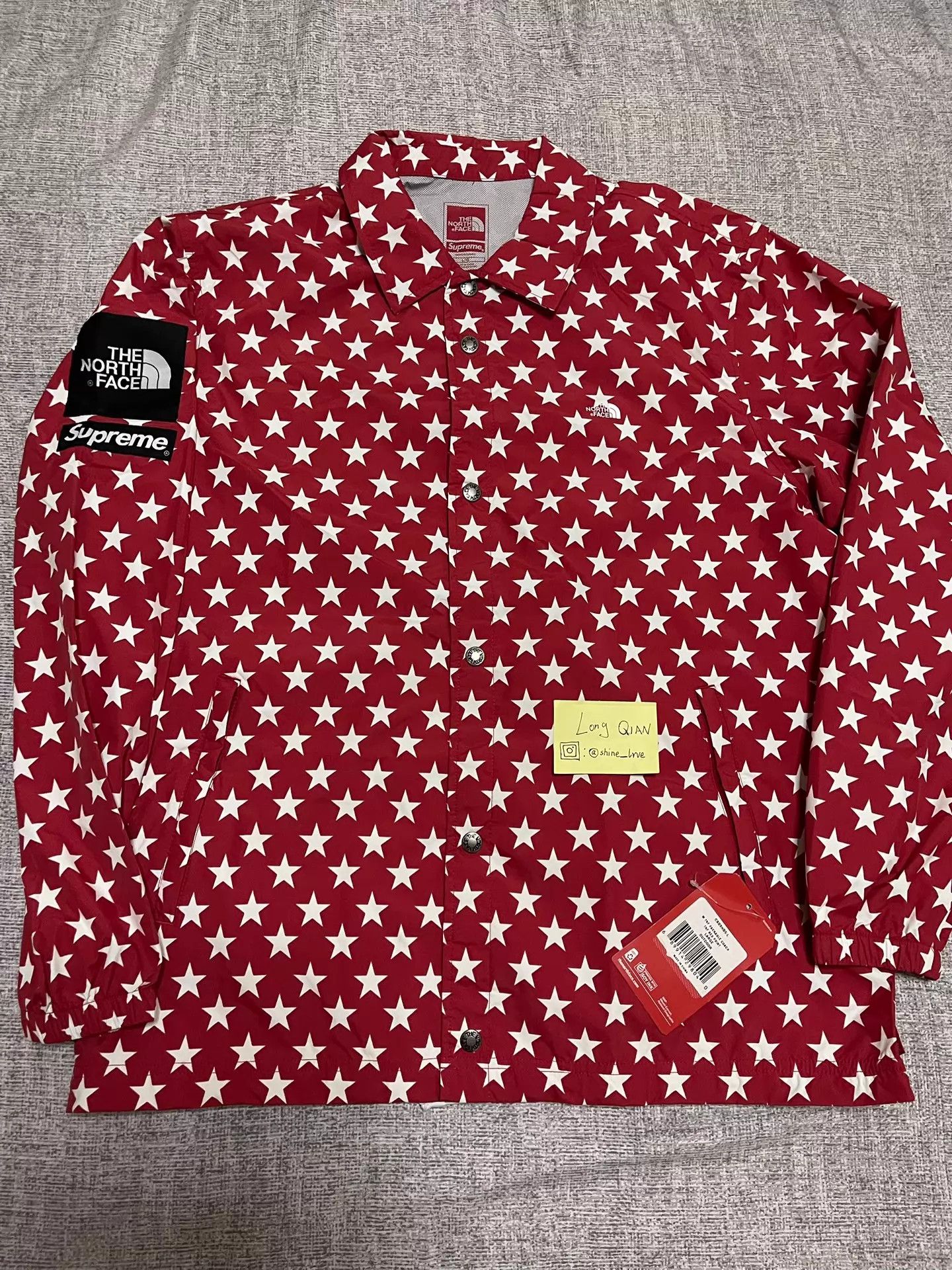 Supreme Supreme x The North Face 15ss Red Star Coach Jacket L Size US L / EU 52-54 / 3 - 1 Thumbnail