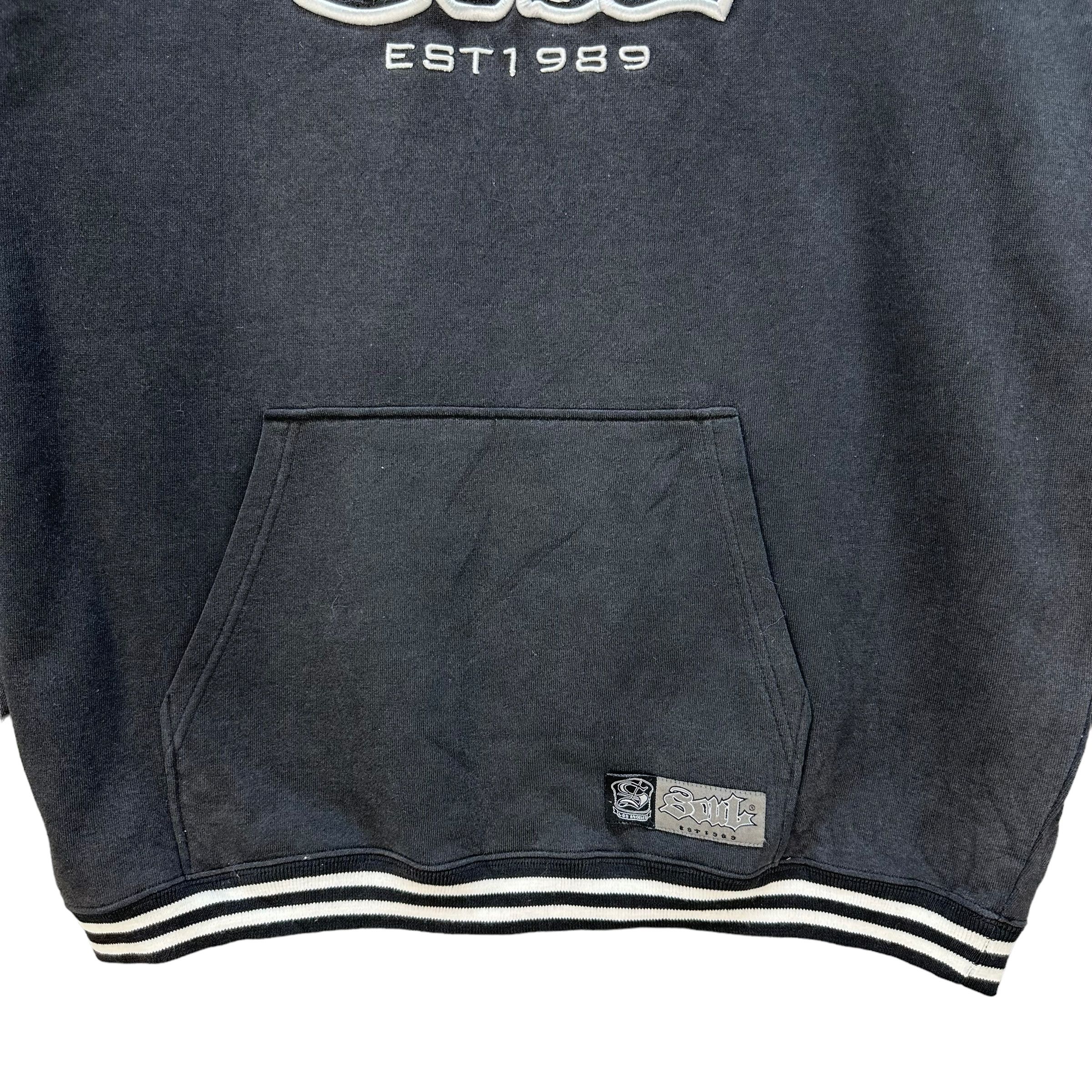 Japanese Brand SOUL LOS ANGELES BIG LOGO PULLOVER HOODIES #9059-53 Size US XL / EU 56 / 4 - 4 Thumbnail