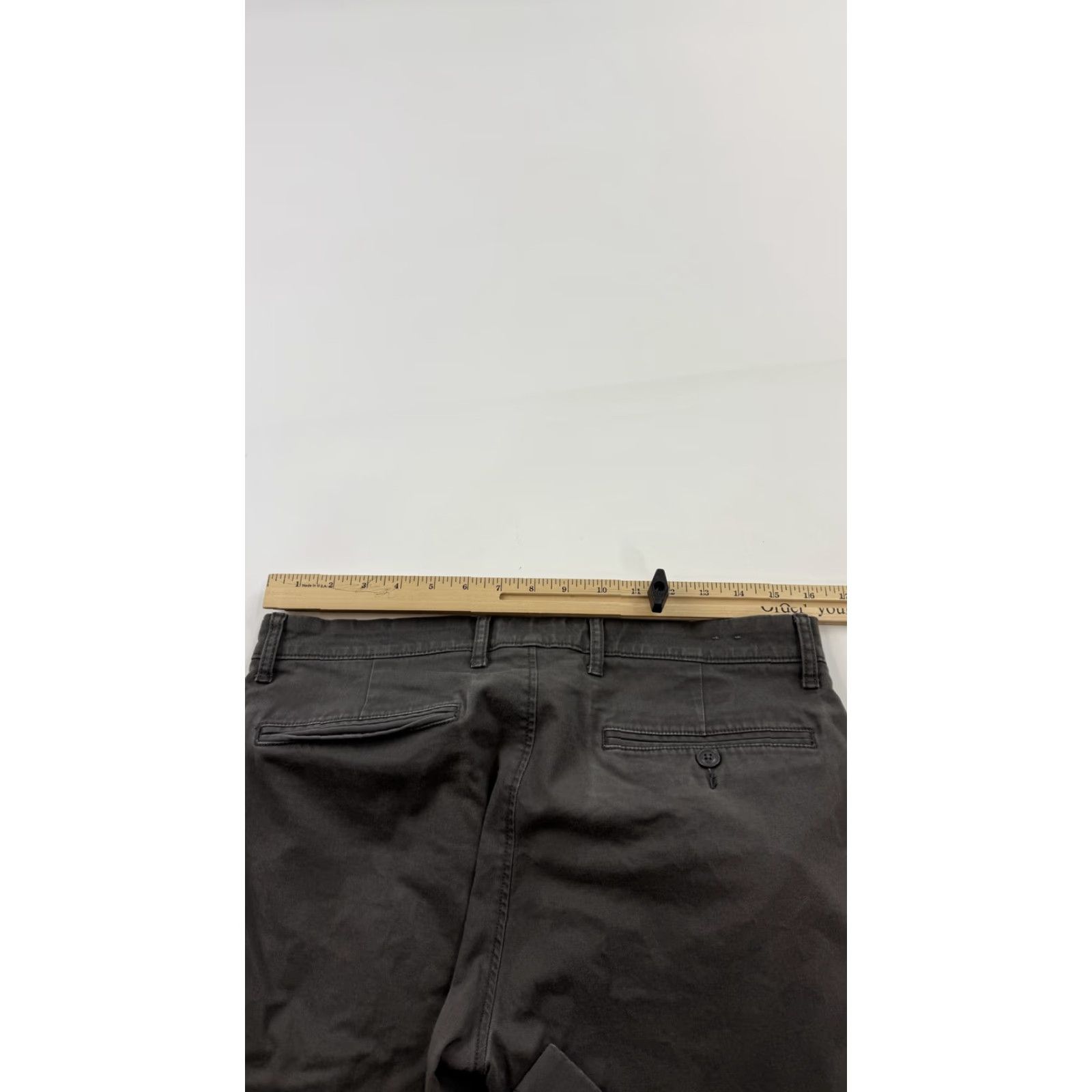 J.Crew J.CREW Pants Mens 31x32 Gray 484 Slim Fit Chino Stretch Casual Re-Imagined Size US 31 - 7 Thumbnail