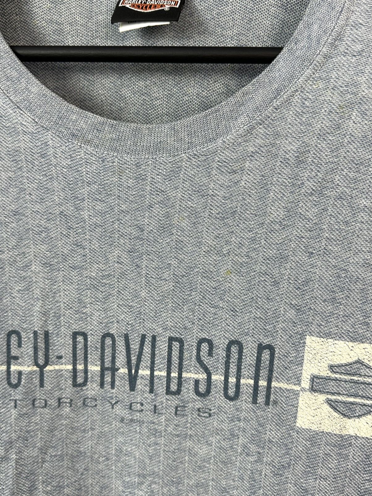 Vintage Vintage Harley-Davidson 1997 Made in USA Blue T-shirt Size US XL / EU 56 / 4 - 10 Thumbnail