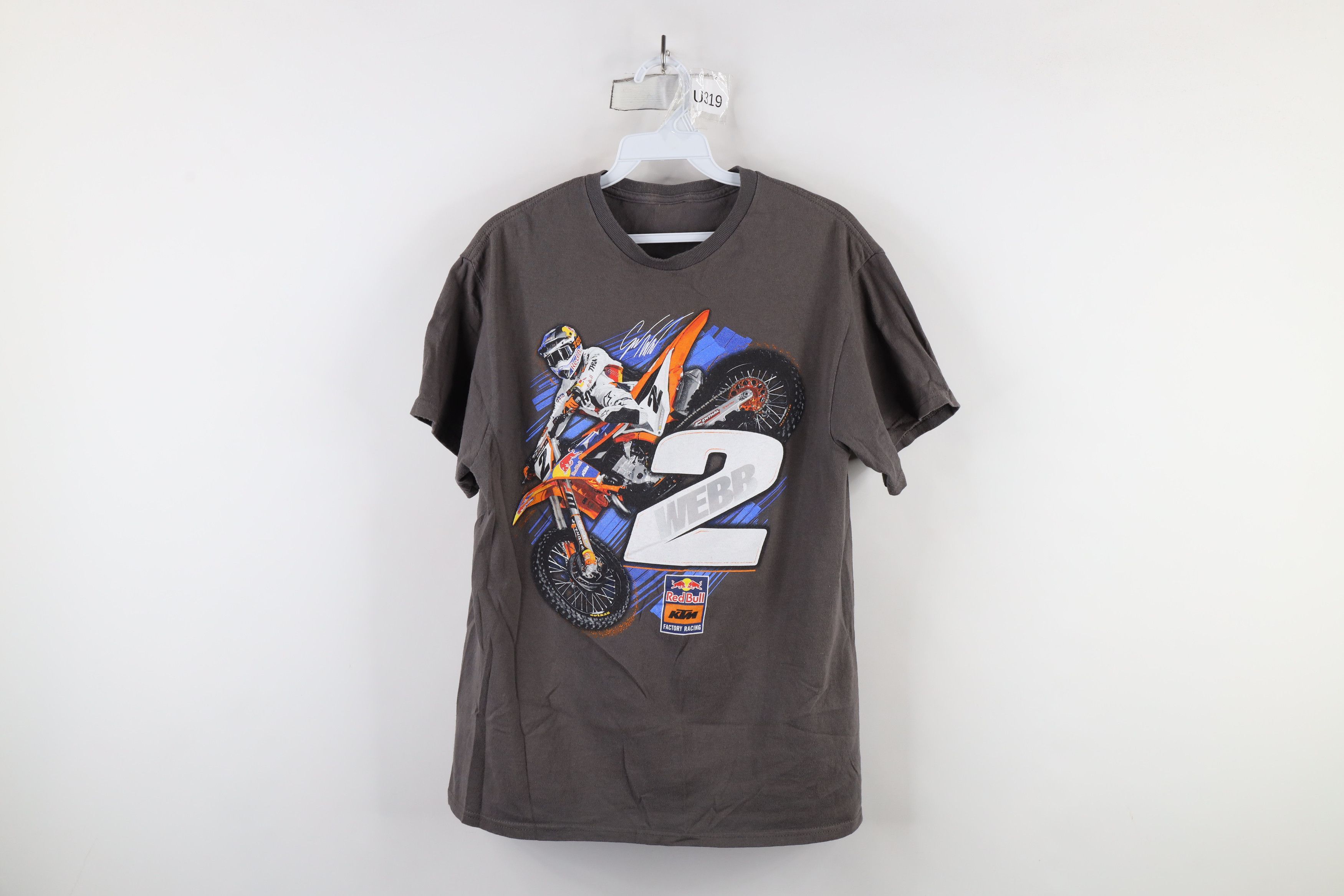Red Bull KTM Factory Racing Webb Motocross T-Shirt Gray
