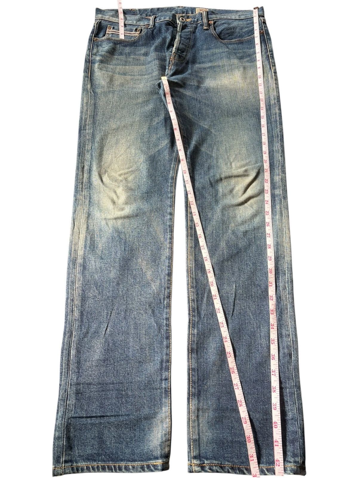 Studio D'Artisan Vintage Japanese Brand Mud Wash Distressed Jeans Size US 35 - 7 Thumbnail