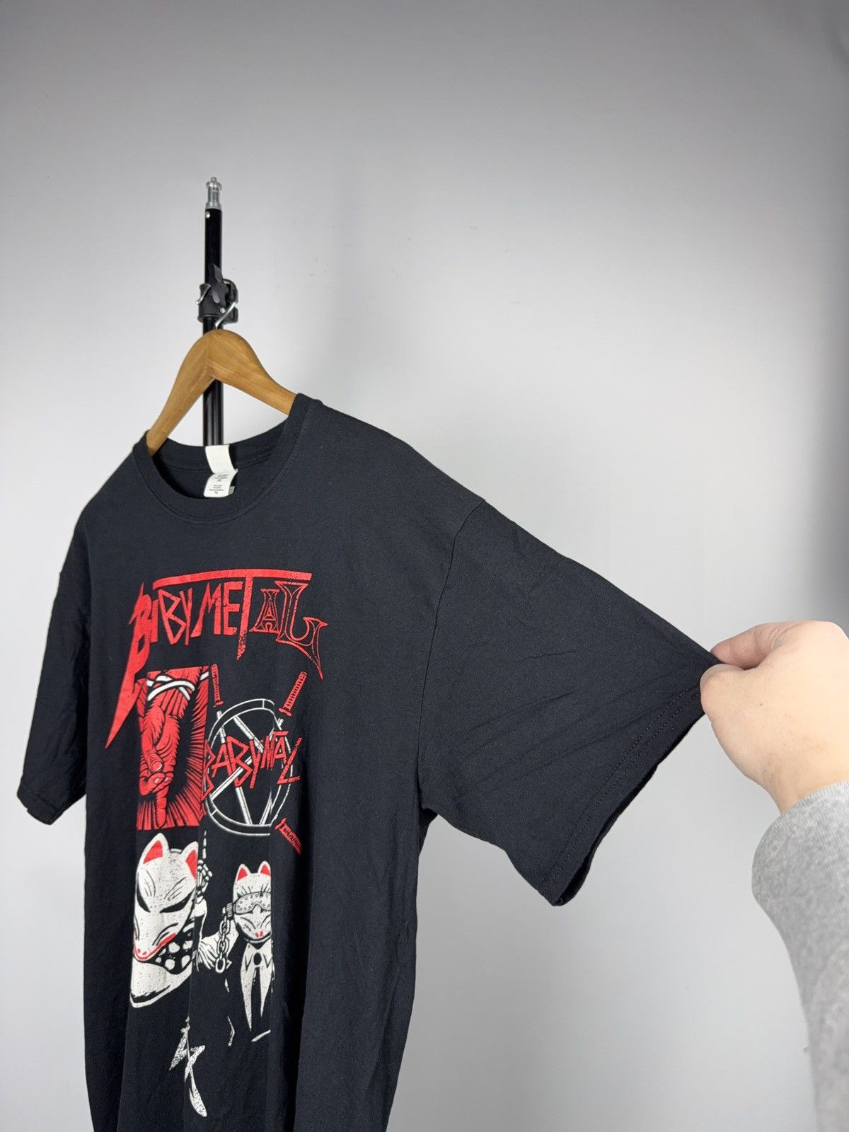 Band Tees Babymetal World Tour 2014 Big Fox Japan Tee XL Size US XL / EU 56 / 4 - 7 Thumbnail