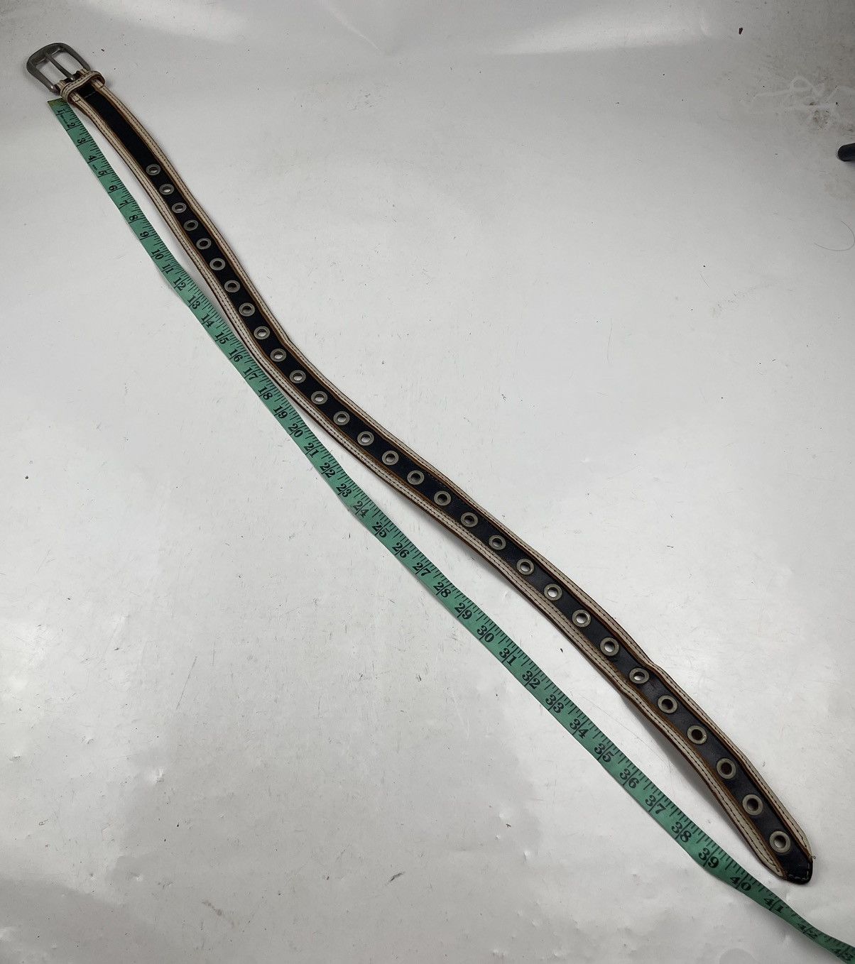 Seditionaries studded leather belt tc49 Size 38 - 6 Thumbnail