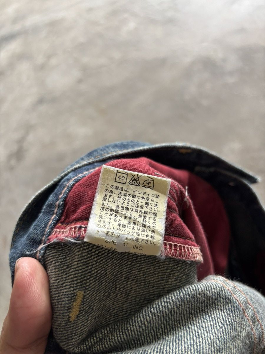 20471120 × Japanese Brand distressed Antgauge sashiko boro side pocket punk cross Size US 31 - 7 Thumbnail