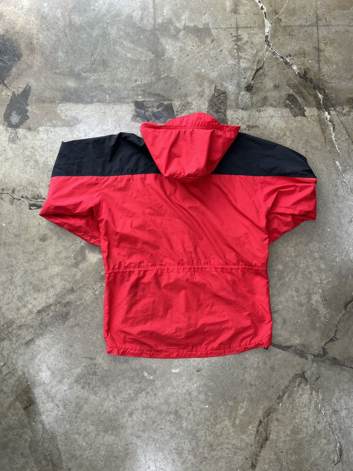 The North Face × Vintage Vintage 90s The North Face Red Weather Zip Up Jacket Large Size US L / EU 52-54 / 3 - 4 Thumbnail