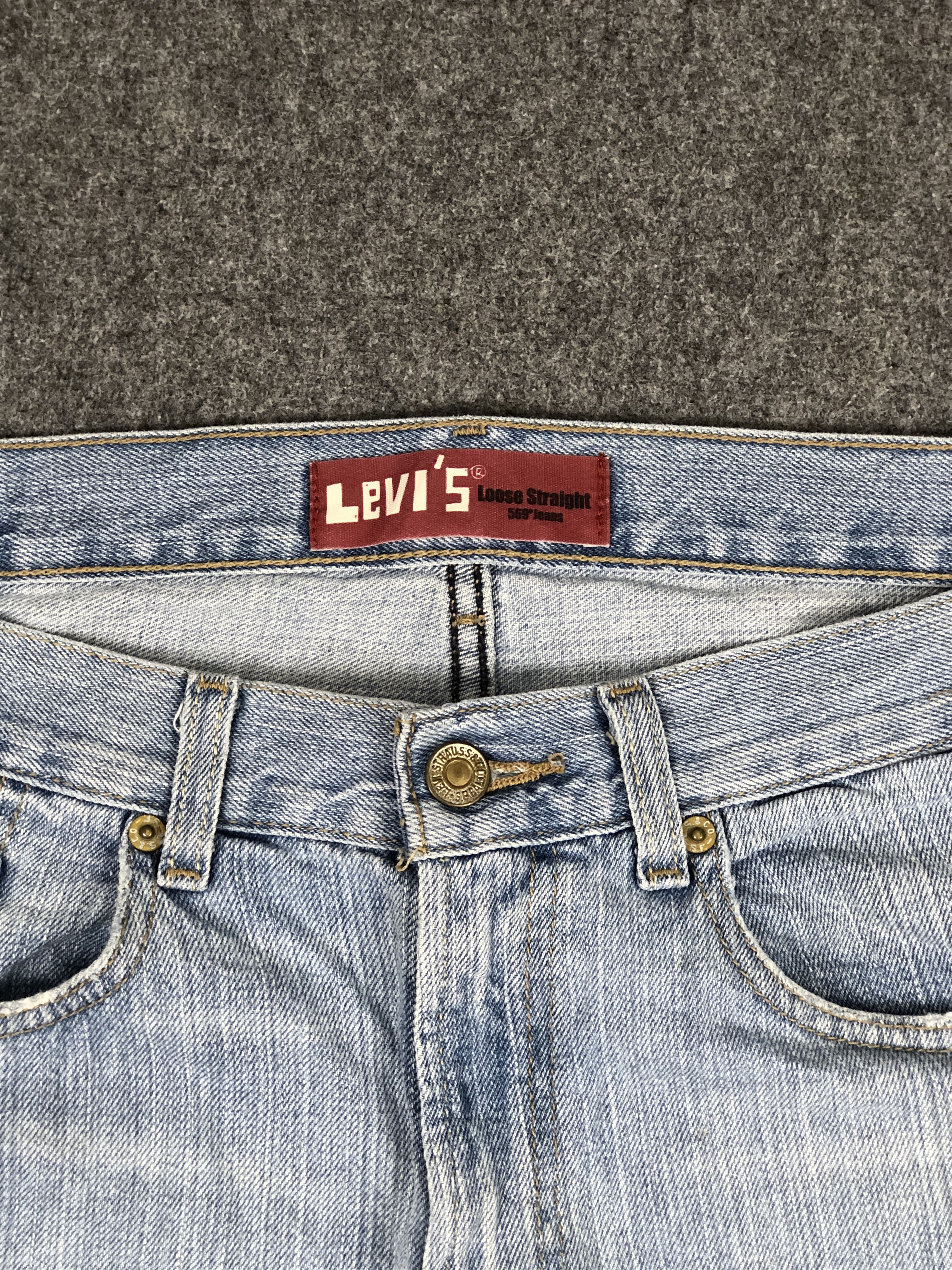 Levi's × Vintage Vintage Levis 569 Light Washed Jeans DP2365 Size US 34 / EU 50 - 10 Thumbnail