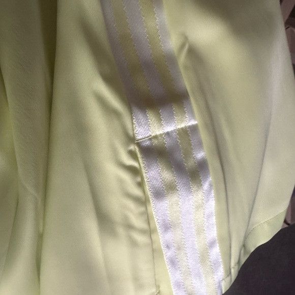 Adidas Adicolor Classics Satin Dress Pulse Yellow M Size XL / US 12-14 / IT 48-50 - 4 Thumbnail