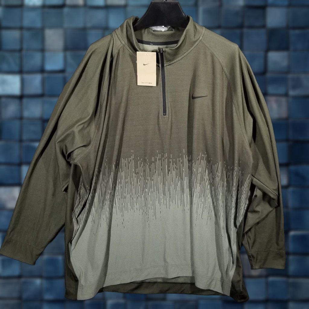Nike Nike Dri-Fit ADV 1/4 Zip Golf Top Pullover Mens 3XL FD5833-326 NWT Nike Dri-FIT Golf Top 3XL Mens Zip 1/4 Advanced Fit Pullover Size US XXL / EU 58 / 5 - 1 Thumbnail