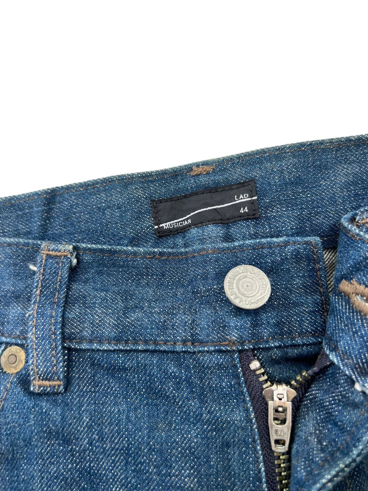 Lad Musician Vintage Lad Musician Japan Blue Denim Jeans Size US 31 - 7 Thumbnail