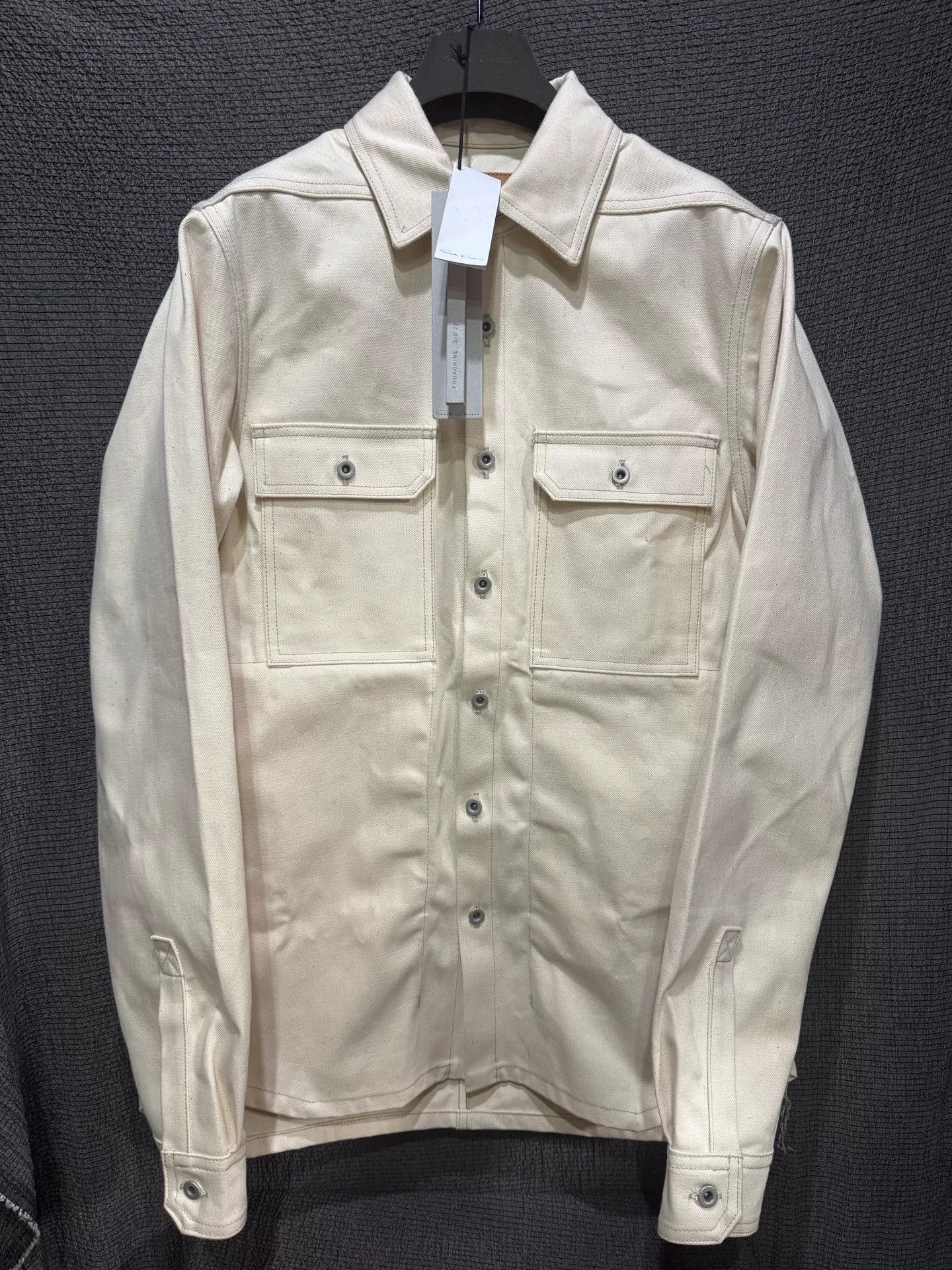 Rick Owens Rick Owens Heavyweight Denim Shirt Jacket Size US M / EU 48-50 / 2 - 1 Thumbnail