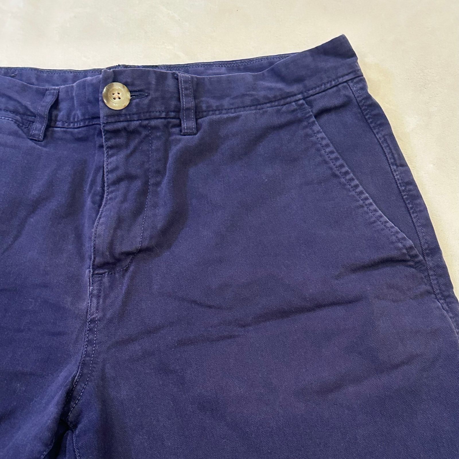johnnie-O Johnnie-O Blue Chino Shorts sz 30 Flat Front Shorts Size US 30 / EU 46 - 4 Thumbnail