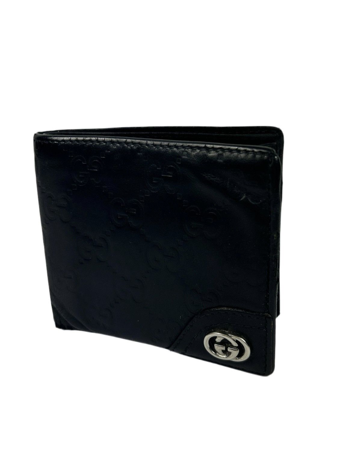 Gucci Gucci GG Monogram Leather Bifold Wallet Size ONE SIZE - 1 Thumbnail