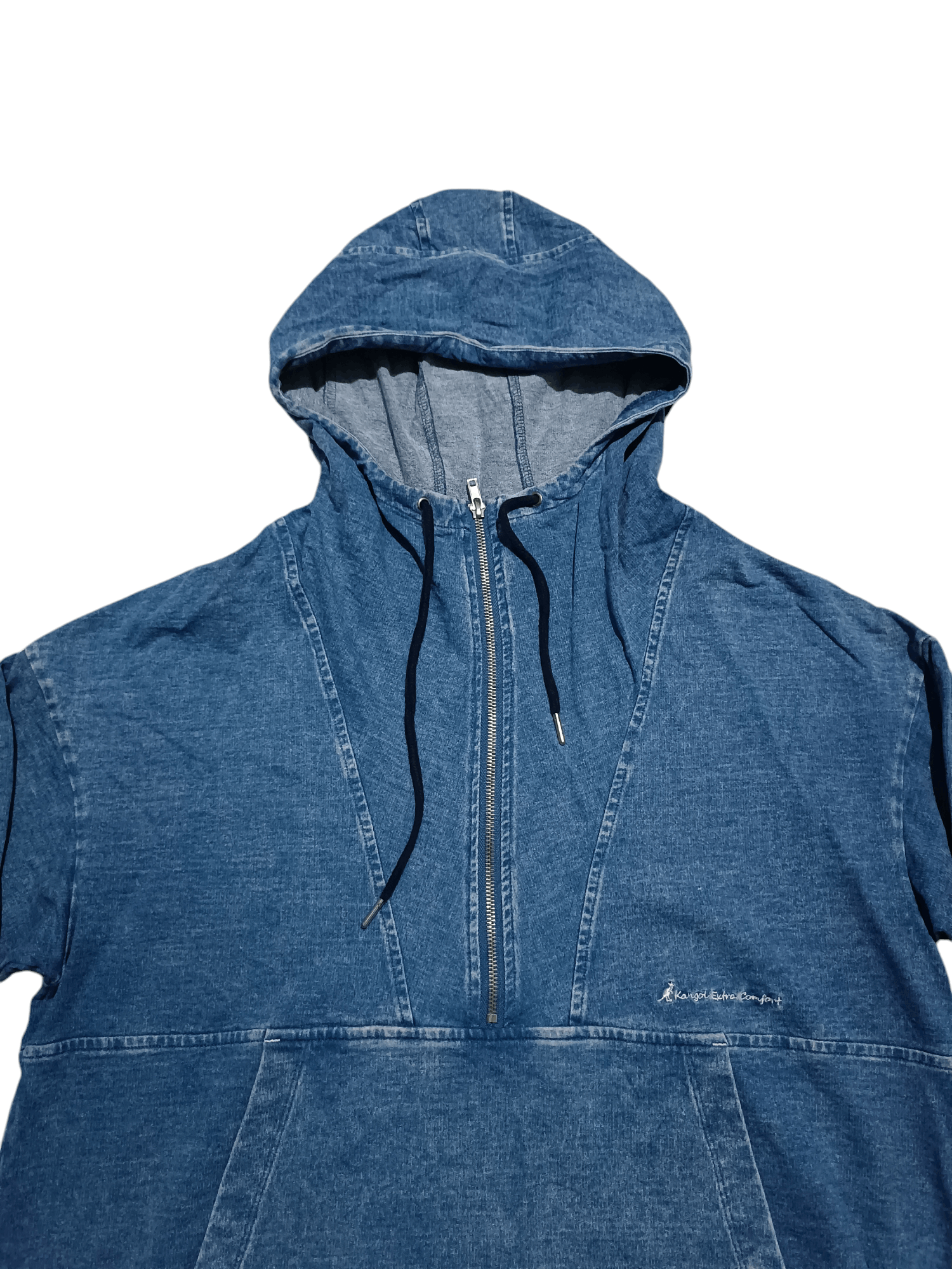 Designer × Kangol Kangol Hoodie Sweater Extra Comfort Half Zip Up Size US M / EU 48-50 / 2 - 4 Thumbnail