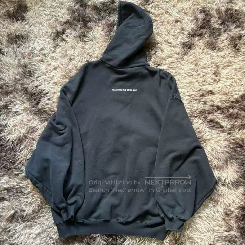 Balenciaga Balenciaga Alien Black Sweatshirt Size US M / EU 48-50 / 2 - 2 Thumbnail