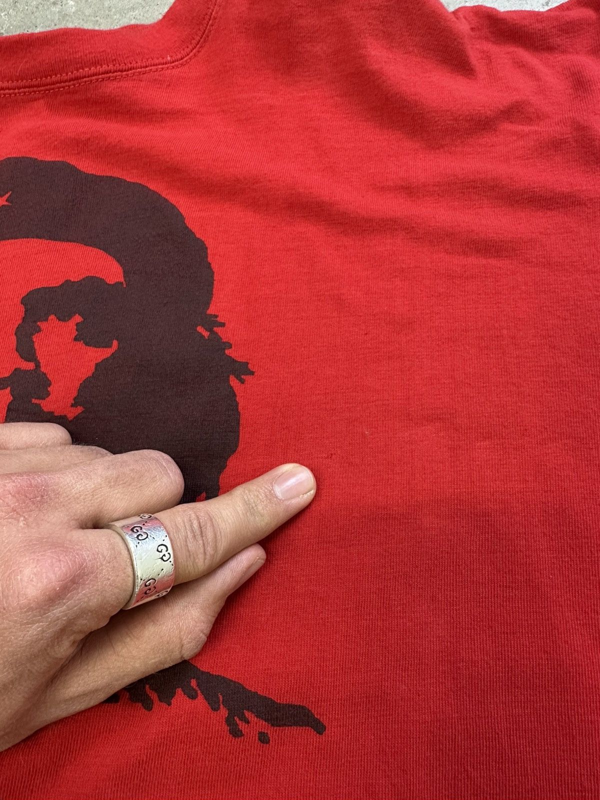 Vintage Vintage Che Guevara Tee XL Red Size US XL / EU 56 / 4 - 4 Thumbnail