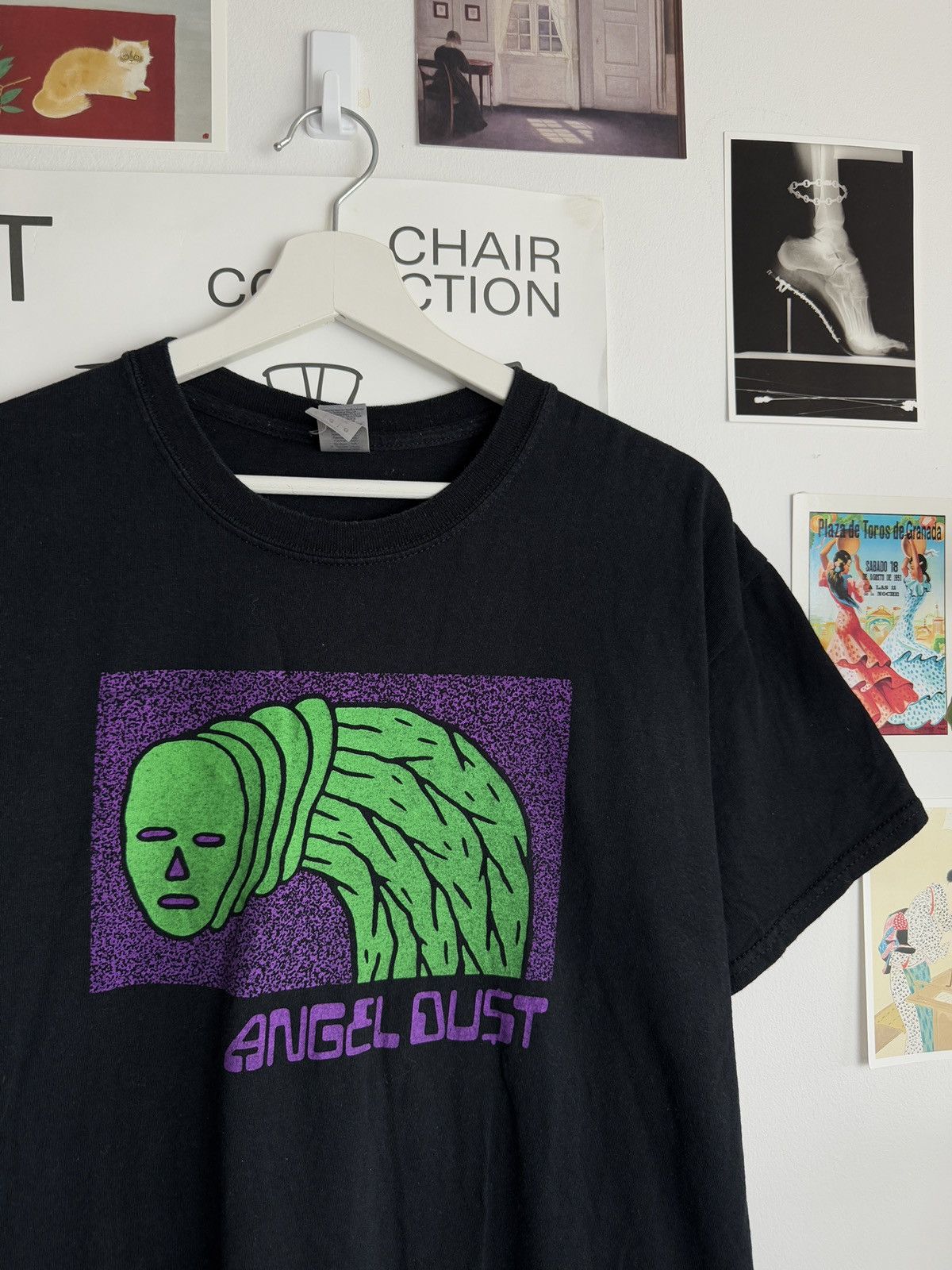 Gildan × Vintage Vintage y2k Angel dust t-shirt rave gabber techno dnb jungle Size US L / EU 52-54 / 3 - 3 Thumbnail
