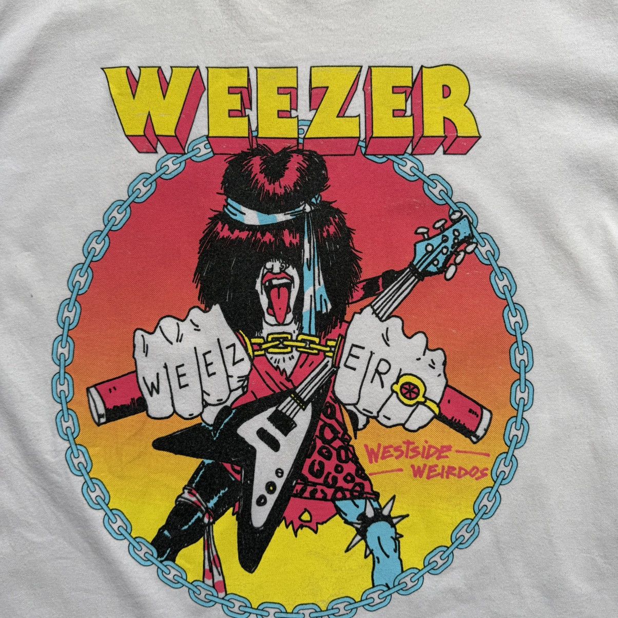 Band Tees × Pacific and Co. Weezer Westside Weirdos T-Shirt Size US L / EU 52-54 / 3 - 4 Thumbnail