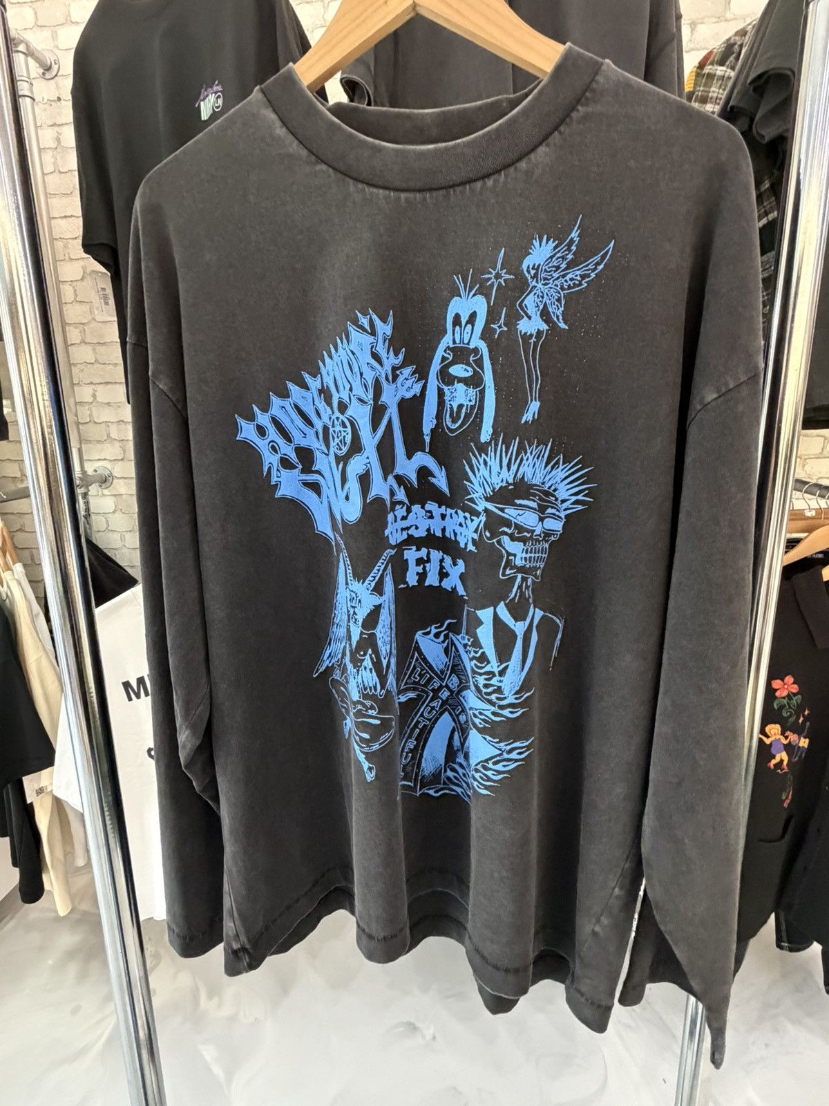 Other Jungles Jungles “ Hope You’re Well Too” Long-Sleeve Tee Size US XL / EU 56 / 4 - 1 Thumbnail