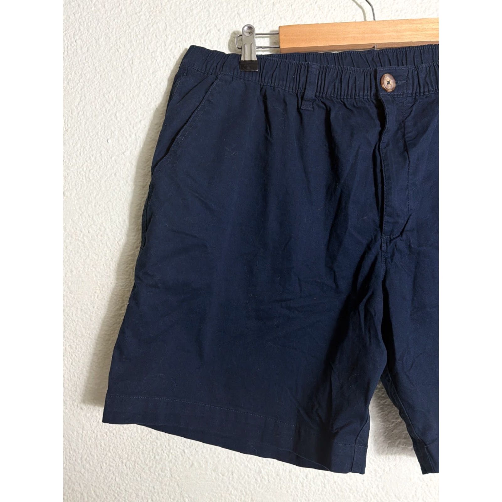 Chubbies Chubbies Chino Shorts Navy Blue Elastic Waist XXL Men Regular Size 2XL Men’s Shorts Size US 39 - 3 Thumbnail